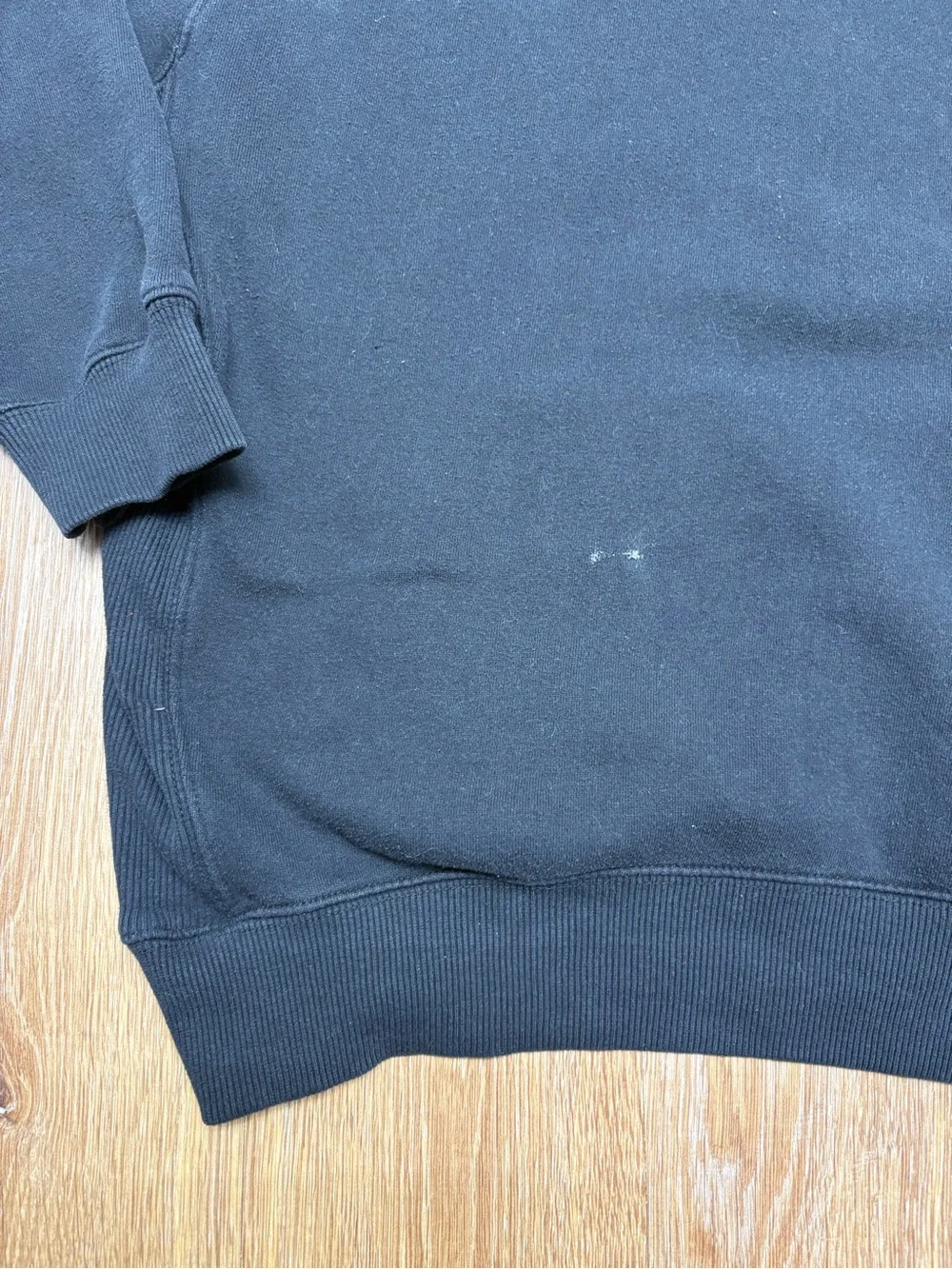 J. America Black Colorado Eagles Lace-Up Crewneck Sweatshirt
